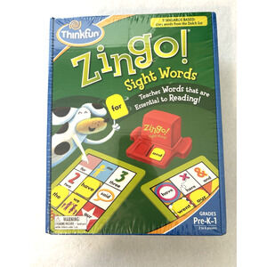 ThinkFun Zingo Sight Words Game New Sealed Educational Reading Pre-K‎ to 1st